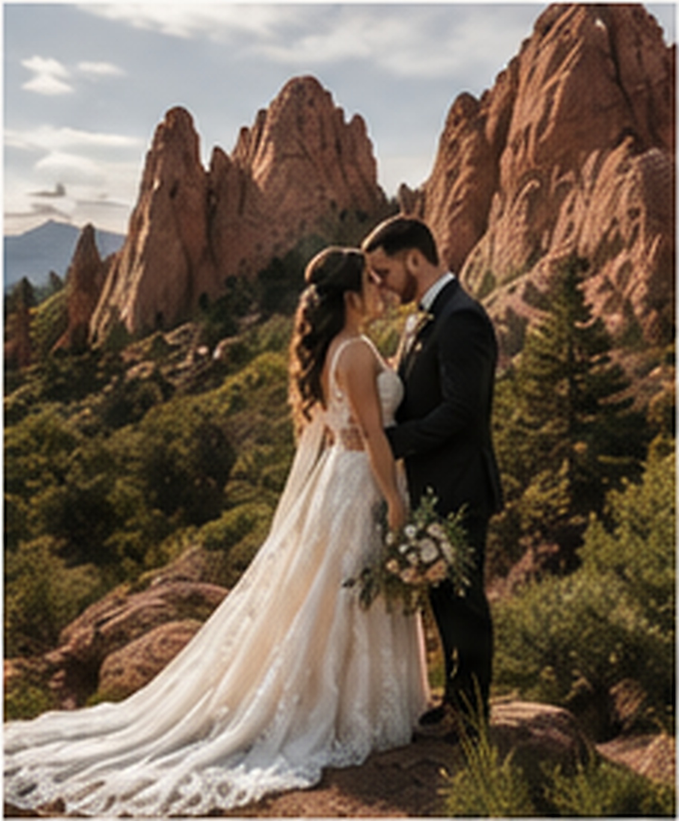 Wedding photography portfolio sample, image 1